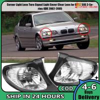 สัญญาณไฟปิดมุมเลี้ยวเลนส์สีอ่อน1คู่เลนส์ใสสำหรับ BMW E46 3-Series