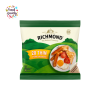 Richmond 20 Thin Pork Sausages 555g ริชมอนด์ 20 ไส้กรอกหมูแผ่นบาง  555 กรัม