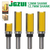 【LZ】gu35746464202402 12mm 12.7mm Shank Template Trim Hinge Mortising Router Bit Straight end mill trimmer cleaning flush trim Tenon Woodworking Tools