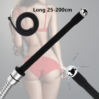 25 to 200cm Fist Anal Gel Douche Silicone Enema Syringe Anal Shower Cleaning Head Anal Beads Butt Plug Nozzle Tip Faucet Gay Electrical Connectors