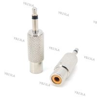 Jack 3.5mm Mono Male Plug to RCA Connector Female Jack High Quality RCA Jack Extension Adapter Audio 3.5mm Jack Converter YB23