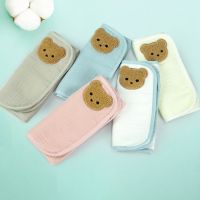 ▧ Baby Feeding Towel Cute Bear Printed Pillow Towels Handkerchief Cotton Anti-spit Burp Cloth Soft Absorbent Facecloth Kindergart