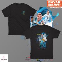 ราคาถูกเสื้อยืด พิมพ์ลาย WORLD Clothing QATAR 2022 ARGENTINA WORLD CUP สําหรับเด็กผู้หญิง 2022S-5XL