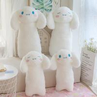 【CW】80cm Big Size Sanrio Cinnamoroll Long Pillow Plush Doll Toys Kawaii Stuffed Doll Bedroom Sofa Decor Kids Girl Birthday Xmas Gift