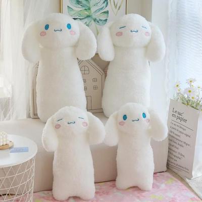 80Cm Big Size Sanrio Cinnamoroll Long Pillow Plush Doll Toys Kawaii Stuffed Doll Bedroom Sofa Decor Kids Girl Birthday Xmas Gift