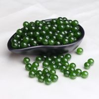 Genuine Natural Green Jade Beads For Jewelry Making Diy Bracelet Necklace 4/6/8/10/12/14/16/18/20mm Green Jades Bead Accessories