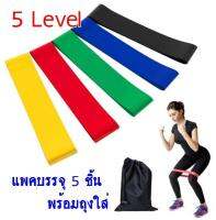 FIT ผ้ายืดออกกำลังกาย ยางยืดวงแหวน  ความหนืด 5 ระดับ YF-1192/5