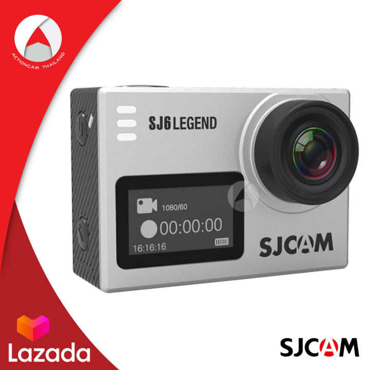 ผ่อน-0-sjcam-sj6-legend-4k-24fps-ultra-hd-16mp-ผ่อนนานสูงสุด-3-เดือน-wifi-กีฬา-dv-cam-รับประกัน-1ปี-สีเงิน-silver