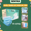 Hộp 50 cái khẩu trang y tế 4 lớp oxy mask chính hãng an tâm kháng khuẩn - ảnh sản phẩm 1