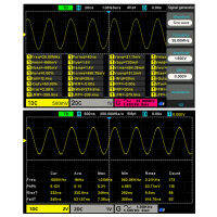 Dual-Channel Digital Oscilloscope Digital Oscilloscope 2 Channels Stable with Signal Generator Function for Communications Aerospace Defense Embedded Systems