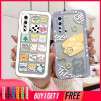 เคส Realme C21Y C31 C35 C11 2021 C15 C21 C25 C20 C3 C12 C2 C25S 5S 5 5S 5i C17 7i C1 C25Y C2 C3i 6i C20A Realme Narzo 20 10 10A 20A 30A การ์ตูน จิ๊กซอว์ อ่อน Tpu Clear Case