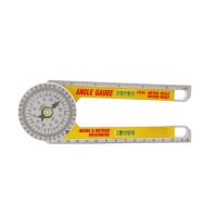 Miter Saw Protractor Angle Finder With High Precision Rectangular Horizontal Bubble Level For Miter Angle On Carpentry