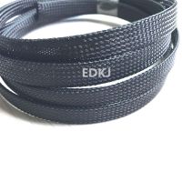 【cw】 5M 10M 3 4 6 8 10mm Cable Sleeve black Wire Protection PET Sleeves wire Braided