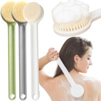 Long Handle Back Brush for Shower Soft Bristles Body Exfoliating Bath Brush Skin Health Shower Back Scrubber Dry Brushing Showerheads