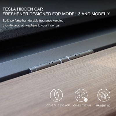 【DT】  hotCar Air Freshener Only for Tesla Model 3 Y Dashboard Perfume Fragrance Ornament Aromatherapy Diffuser Scent Smell Accessories