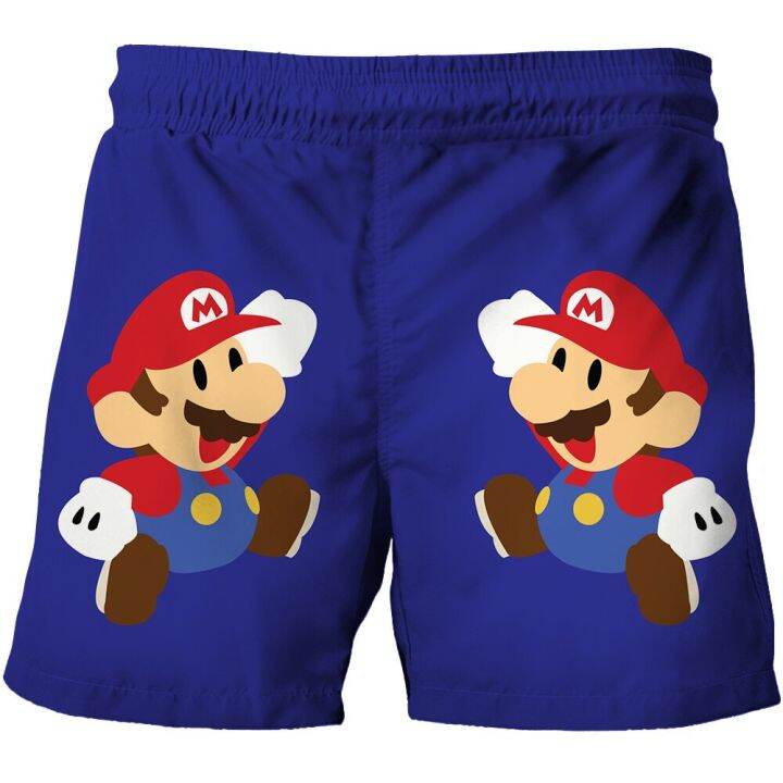 super-mario-bros-shorts-clothing-beach-shorts-printed-t-shirts-funny-mens-shorts-baby-beach-clothing