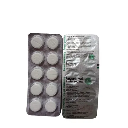 PARACETAMOL MERSI STRIP 1 TABLET~PARACETAMOL 500MG | Lazada Indonesia