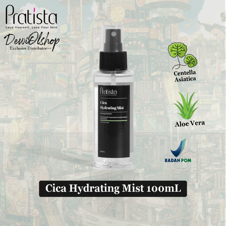 Pratista Cica Hydrating Mist / face mist untuk melembapkan wajah dan