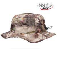 หมวกสำหรับส่องสัตว์ หมวกปีกกว้าง ลายพราง ระบายอากาศได้ดี Hunting Breathable Sun Hat