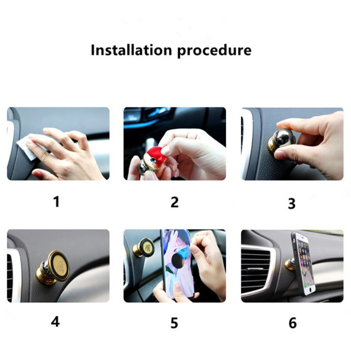 car-phone-holder-ที่ยึดในโทรศัพท์โลหะแม่เหล็กรถยึดติดกับมือถือระบบนำทางสำหรับยึดรถแบบ-360-by-gesus-store