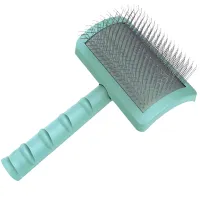 Firm Slicker Brush for - Extra Long Pin Slicker Brush for Dog Pet Grooming Wire Brush and Deshedding