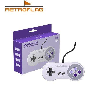 มีสต็อก! Retroflag Superpi จอยควบคุมเกม-U Edition จอยเกมยูเอสบีแบบมีสายสำหรับราสเบอร์รี่ Pi, Windows,สวิตช์