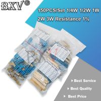 1/4W 1/2W 1W 2W 3W Resistance 1 300PCS 150PCS/Set Metal Film Resistor Assortment Kit Set 30Kinds Each 5/10PCS 1 750 1K 820K Ohm