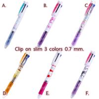 NEW** โปรโมชั่น ปากกา clip-on 3 สี ลาย sanrio พร้อมส่งค่า ปากกา เมจิก ปากกา ไฮ ไล ท์ ปากกาหมึกซึม ปากกา ไวท์ บอร์ด