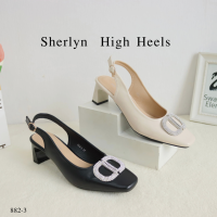 Mgaccess   Sherlyn  High Heels Shoes  882-3 รองเท้าคัทชูรัดส้น