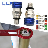 M 5X0.8ส้อม Air bleeder วาล์วสำหรับ KAWASAKI Yamaha Suzuki Honda CR 80 85 125 CR250 CR500 CRF150R CRF250R CRF250R CRF450R CRF450X