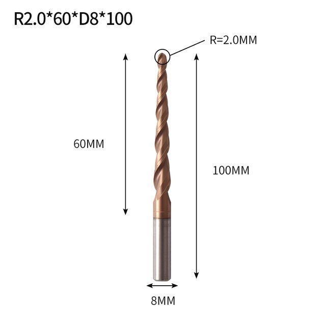 augusttools-ทังสเตนคาร์ไบด์มิลล์ปลายเรียวปลายจมูก-hrc60-หัวกัดซีเอ็นซีเรียวหัวกัดไม้หัวกัดโลหะ