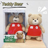 ❤️COD?หมีted2 ตุ๊กตาหมีteddy bear 45CMการ์ตูนตุ๊กตานุ่มยัดไส้ยัดนุ่นสำหรับของขวัญวันเกิดสำหรับเด็ก,ของเล่นตุ๊กตาสัตว์45ตุ๊กตาหมี