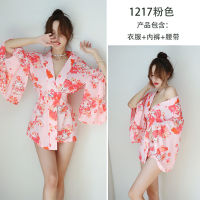 2023 Hot Long Night New Japanese Kimono Temptation Sexy Underwear Cute Role Play Generation 1217