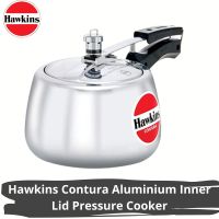 Hawkins Contura Aluminium Inner Lid Pressure Cooker, 3 Litre, Silver (HC30)