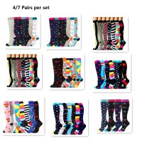 Compression Socks 47 PAIRSSET Outdoor Sports Socks Women Compression Socks Running Cycling Sock Drop Shipping