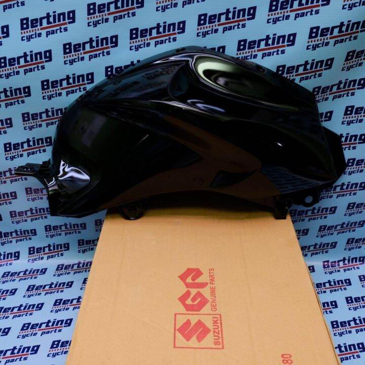 SGP FUEL TANK COVER RIGHT/LEFT BLACK Suzuki Gixxer 150 Genuine 44192