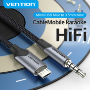 Vention Micro USB Audio Cable Micro USB Male to 3.5mm Male Aux Audio jack