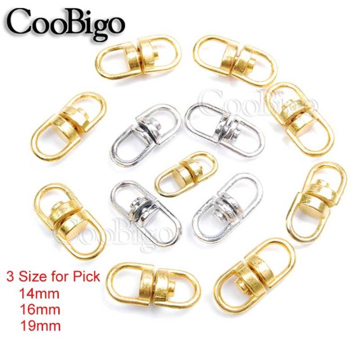 yf-50pcs-metal-swivel-clasp-chains-keyrings-connectors-lanyards-paracord-handbag-parts-size-14-16-19mm-pick