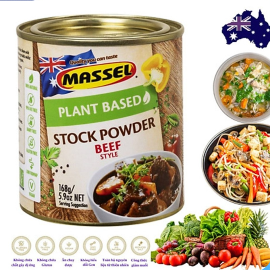 Hạt nêm massel bò 100% không chứa bột ngọt 168g - nhập khẩu australia - ảnh sản phẩm 4