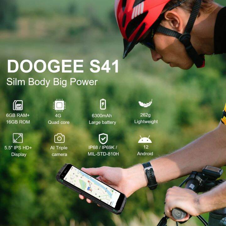 doogee-s41-rugged-smartphone-6300mah-battery-6gb-16gb-1tb-expand-android-12-sim-free-mobile-phones-5-5-inches-ai-triple-camera-ip68-69k-lightweight-4g-waterproof-phone-face-id-gps