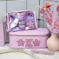 HOT★ใหม่ไนลอนกันน้ำทนทานกระเป๋าเข้าห้องน้ำ Tas Kosmetik สีทึบหญิงแต่งหน้ากระเป๋า Travel เครื่องสำอางค์ความงามถุงเก็บเครื่องสำอาง