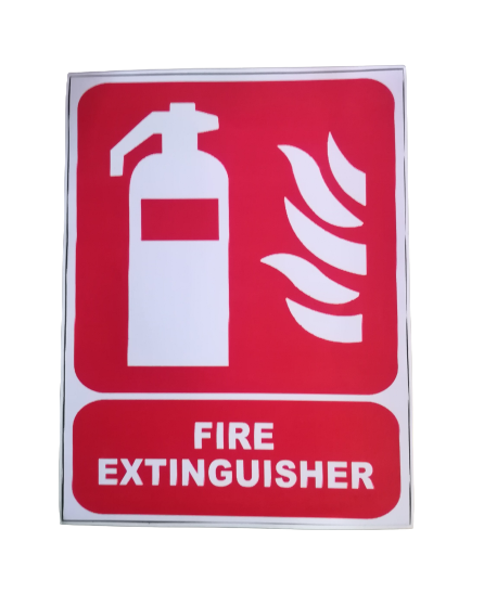 Fire Extinguisher Sign Sticker | Lazada PH