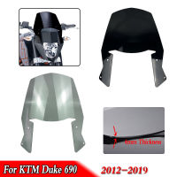 กระจกสำหรับKTM DUKE 690 Duke690 Deflector 2012 2013 2014 2015 2016 2017 2018รถจักรยานยนต์Street Bikeกระจกหน้าจอShield