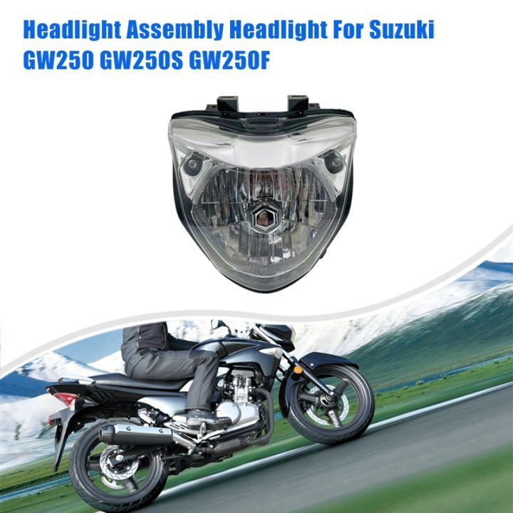 Motorcycle Accessories Headlight Assembly Headlight Replacement Parts For Suzuki GW250 GW250S GW250F