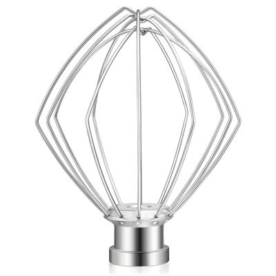 Whisk Attachment for KitchenAid Stand Mixer with Tilting Head, Stainless Steel Egg Cream Stirrer, Cake Mayonnaise Whisk