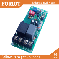 Foriot  AC100V-220V แผงสวิทช์ดีเลย์ปิดรีเลย์ควบคุมนาฬิกาจับเวลาปรับได้สำหรับพัดลมดูดอากาศ