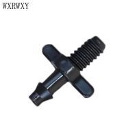 Threaded connector 4/7 mm 1/4 irrigation barbed joint drip irrigation hose plastic barb fittings