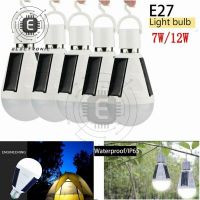 【CW】 E27 Panel Powered Bulb Outdoor Camping Tent Lamp Low power Consumption Saving