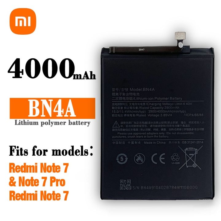 Xiaomi Redmi Note 7 Note7 Pro Battery Model Bn4a Original Quality Capacity Replacement Lazada Ph 7818