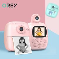 ZZOOI Childrens Instant Print Camera With Thermal Printer Kids Digital Photo Camera Girls Toy Child Camera Video Boy Christmas Gift Sports &amp; Action Camera